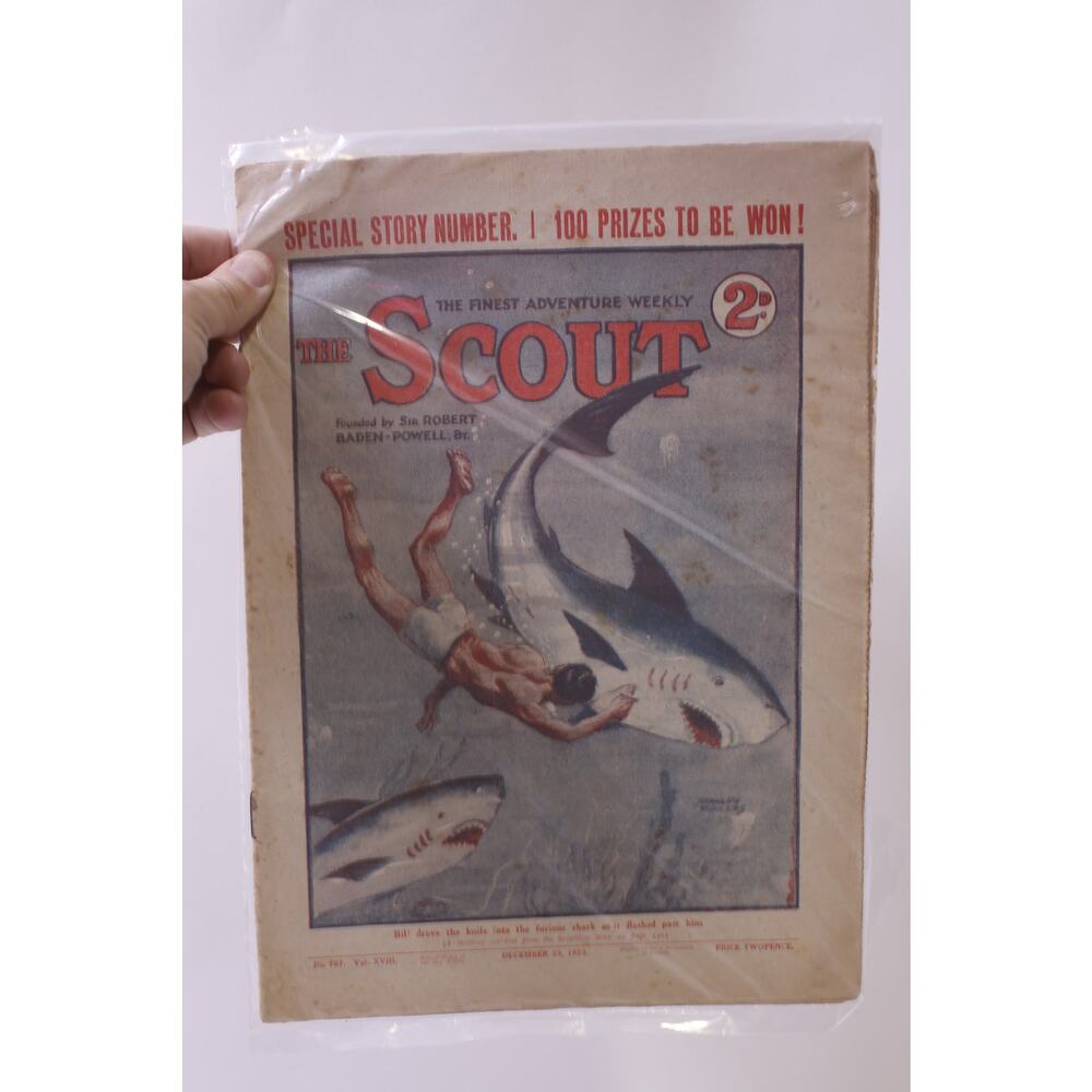The Scout, 1922, December 23, Newspaper, Magazine, Special, Rare ~ 251117-WH 84